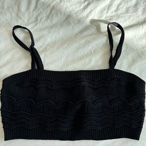 Intimately by Free People Black Bra Bandeau Top